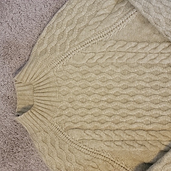A New Day Cableknit Turtleneck Sweater Sz. S - Picture 2 of 11